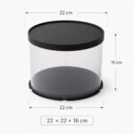 Box Cake Design Rond 22X22X16