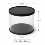 Box Cake Design Rond 26X26X24