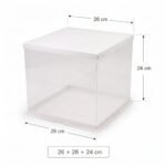 Box Cake Design Carre 26X26X24