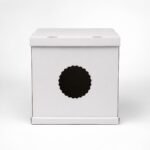 Box Cake Design En Carton BLANC