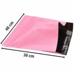 SACHETS SCELLABLES IMPRIMABLES ROSE 38X48CM /25 Pcs