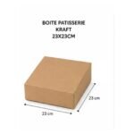 Boite Patisserie AF 23X23CM /10 Pcs