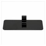 LANGUETTE PLASTIQUE RECT NOIR 13X4CM /25 Pcs