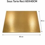 Sous Tarte Rect 60X40CM