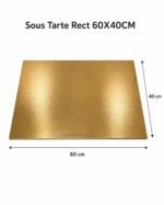 Sous Tarte Rect 60X40CM