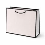 SAC SHOPPING BLANC/NOIR