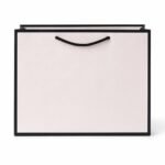 SAC SHOPPING BLANC/NOIR – Image 2