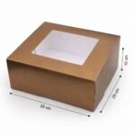 Boite Patisserie AF 25X25X10CM – Image 4