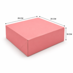 Boite Patisserie SF 25X25CM